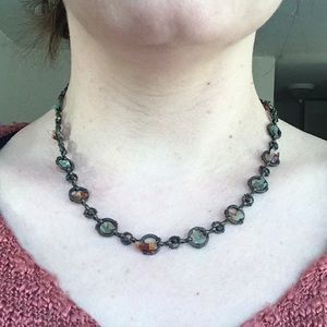 Unique stone necklace